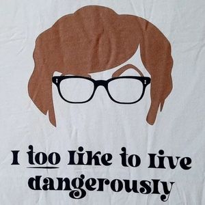 "I Too Like to Live Dangerously" Austin Powers T-shirt